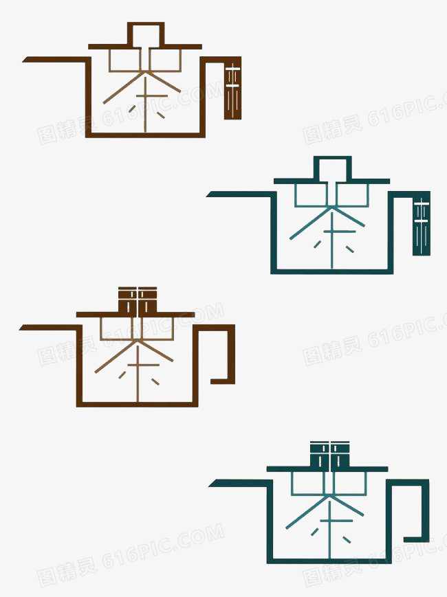 创意茶字