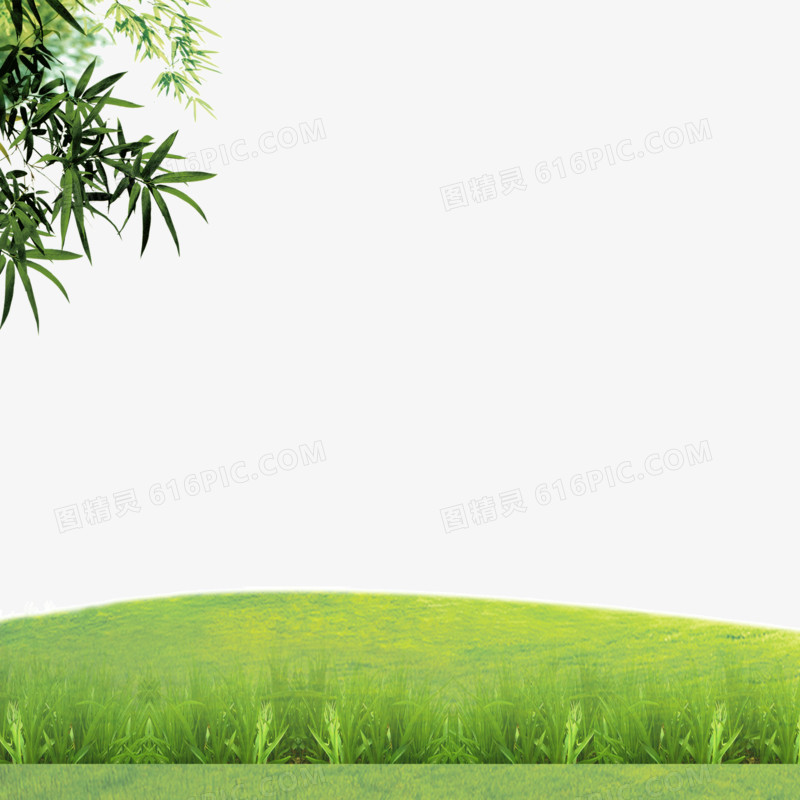 背景图案 海报背景 草地 树木 绿色