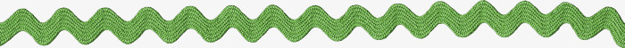 绿色波浪线