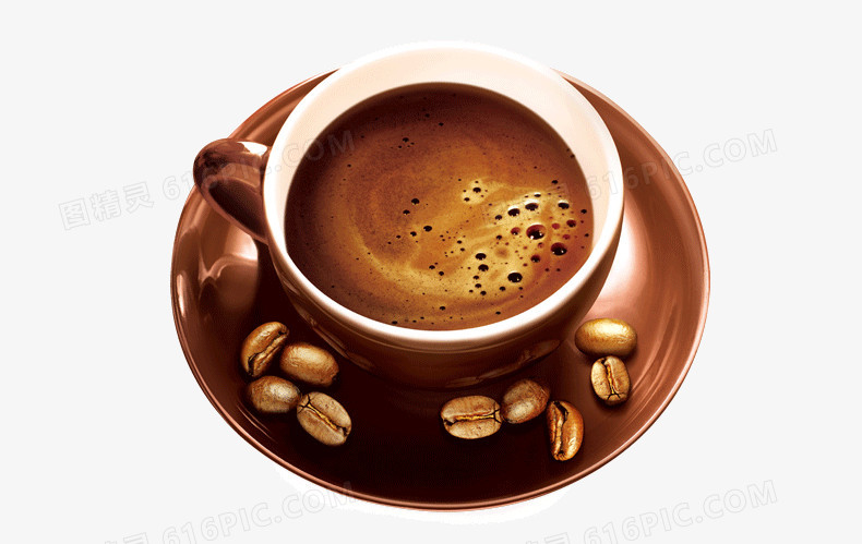 咖啡  咖啡豆  咖啡杯