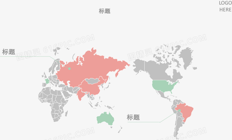 小清新地图分布.