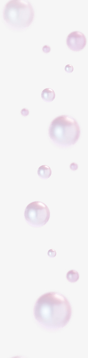 紫色朦胧气泡海报