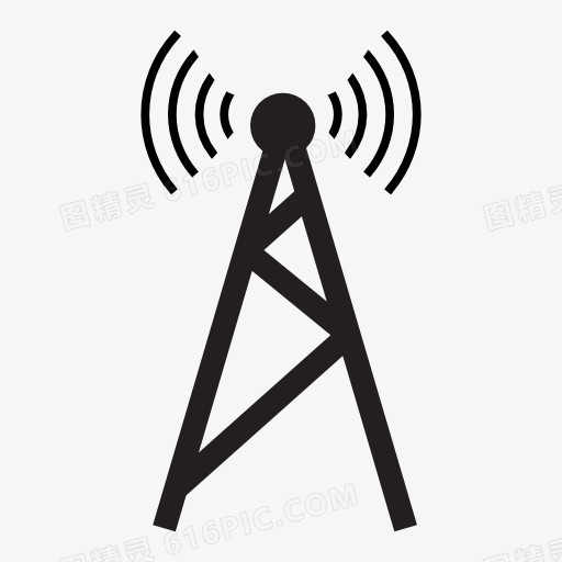 通讯信号塔图标