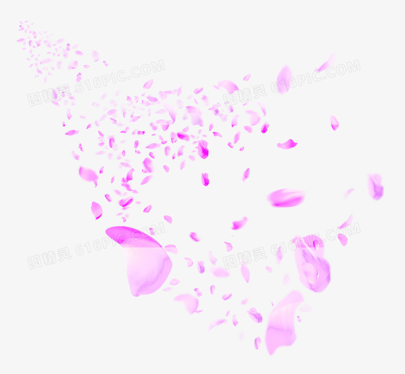 漂浮花瓣