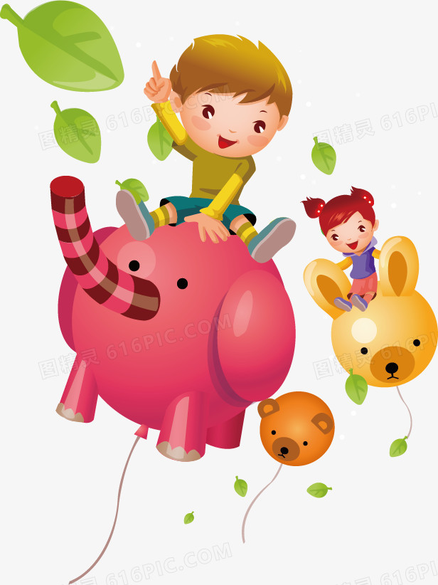 创意卡通矢量图