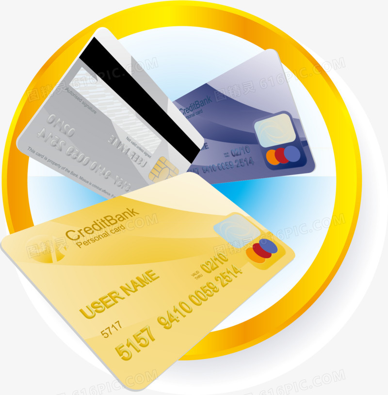 信用卡银行贷款元素