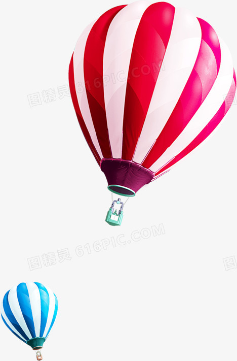 红白相间氢气球