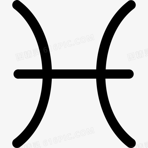 占星术星座双鱼座形状标志生肖天文符号