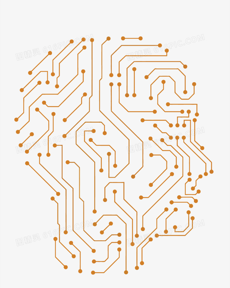 矢量电路人头