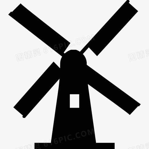 荷兰风车图标