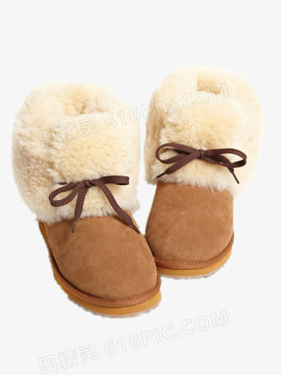 温暖毛毛雪地靴