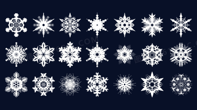 雪花素材