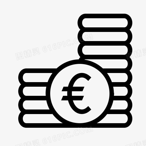 硬币硬币货币欧元金融钱价格货币-欧元2卷