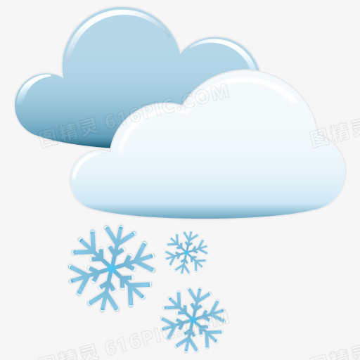 下雪表情符号图片