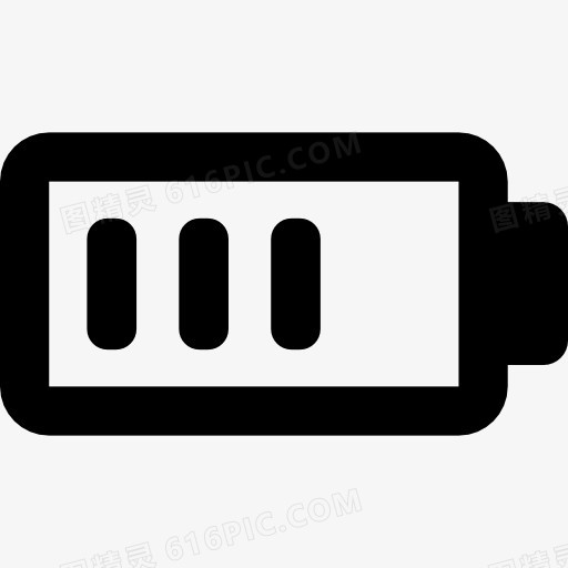 手机电池状态界面符号图标