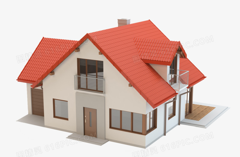 简单房子模型 楼房图片