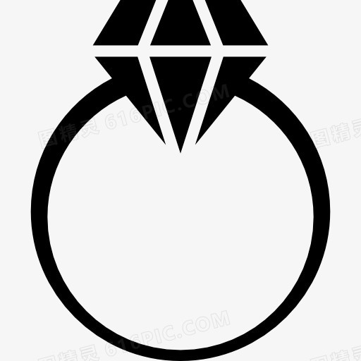 钻石戒指图标