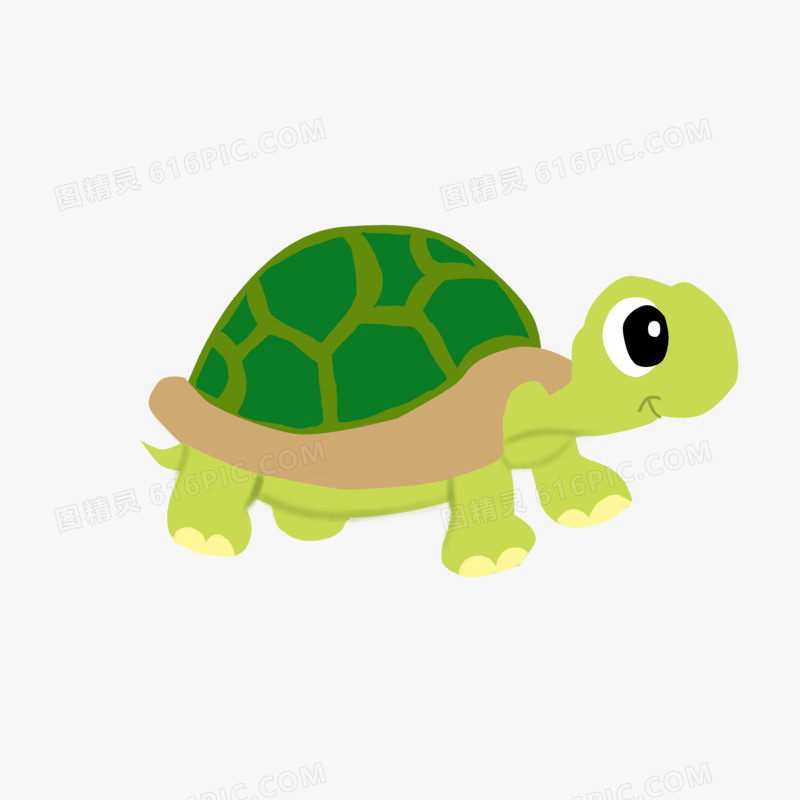 卡通可爱小乌龟免抠元素