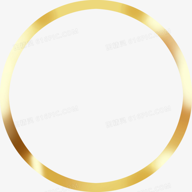金色圆环中秋素材月饼