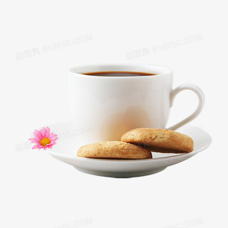 富有情调的下午茶咖啡饼干