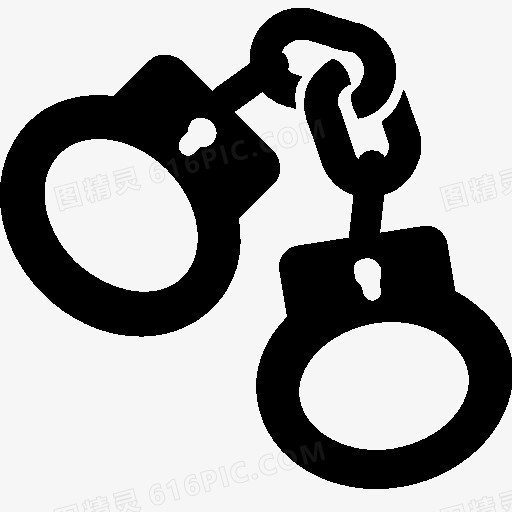 City Handcuffs Icon