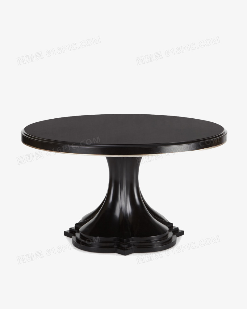 黑色圆桌圆形桌子