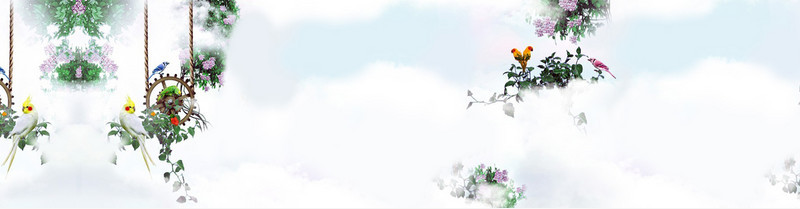 植物背景banner