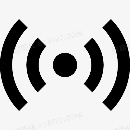 WiFi信号的符号图标