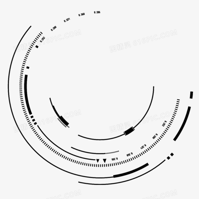 黑色科技仪表盘