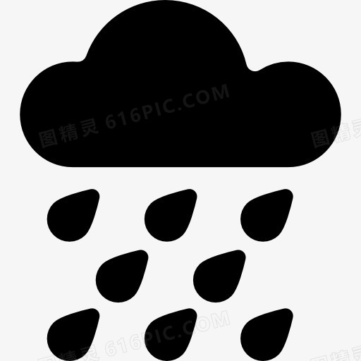 雨图标