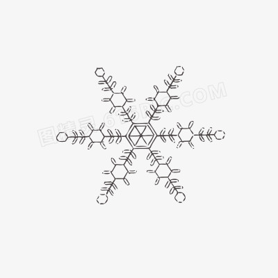 雪花图案