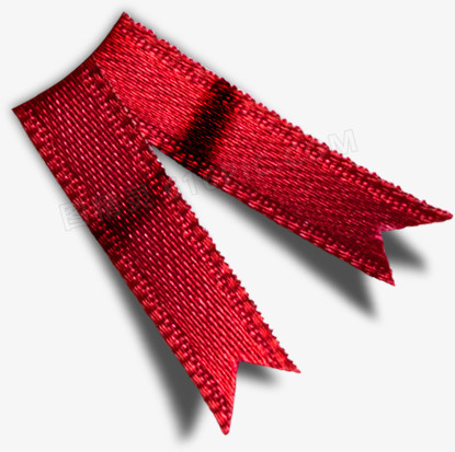 红色编织彩带设计