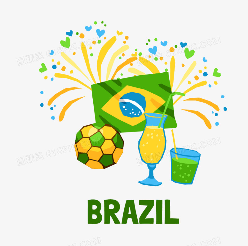 巴西世界杯素材