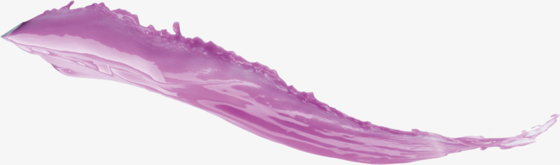 漂浮的紫薯汁