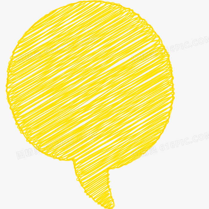 矢量黄色涂鸦框架