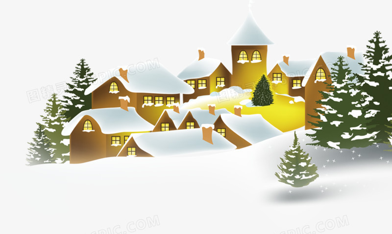 冬季房屋