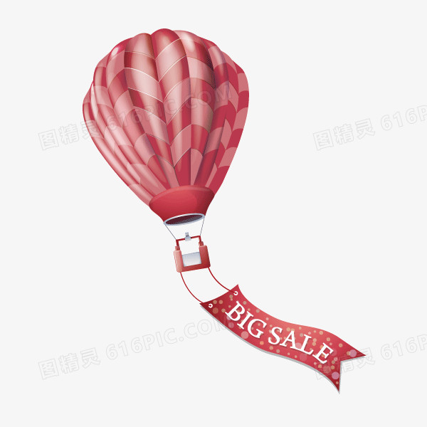 气球 热气球  bigsale 彩带