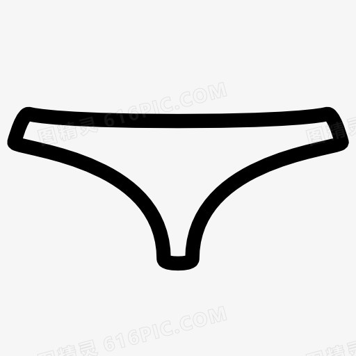 underwear woman icon