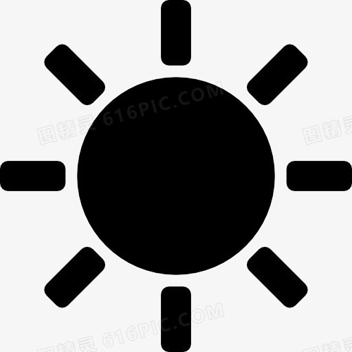 白平衡太阳光模式图标
