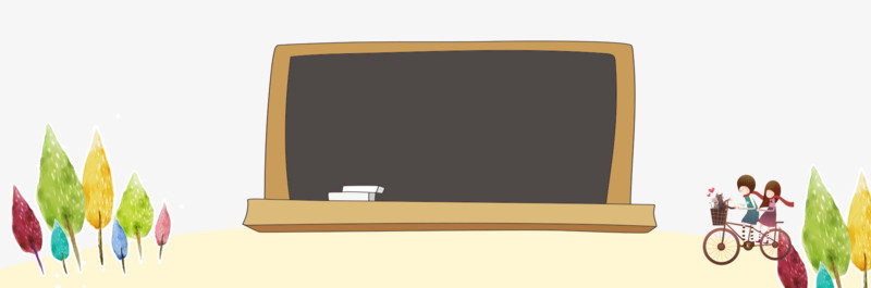 黑板扁平图案