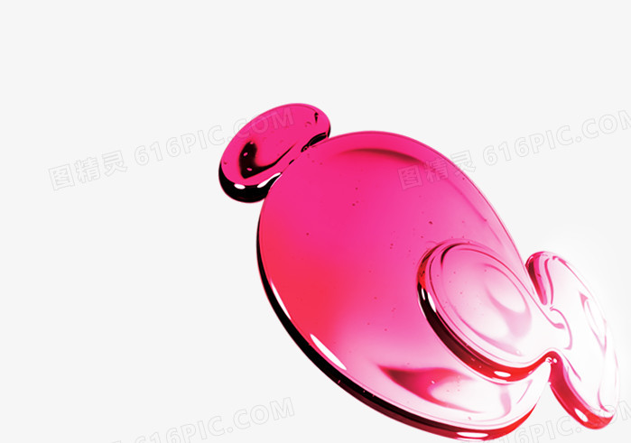 粉色高清化妆品水滴