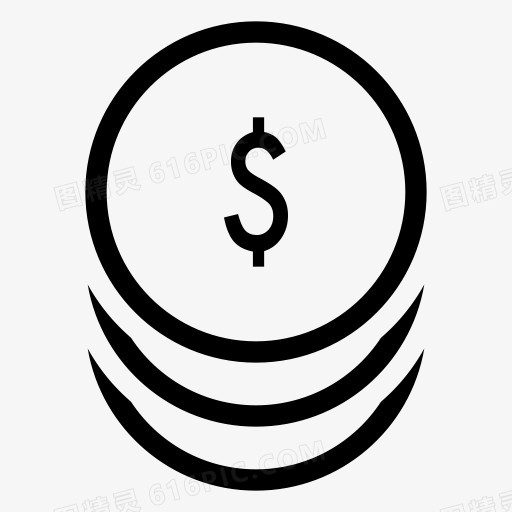 银行业务硬币货币财务钱概述付款