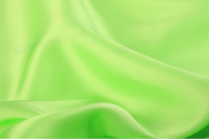 绿色的丝绸