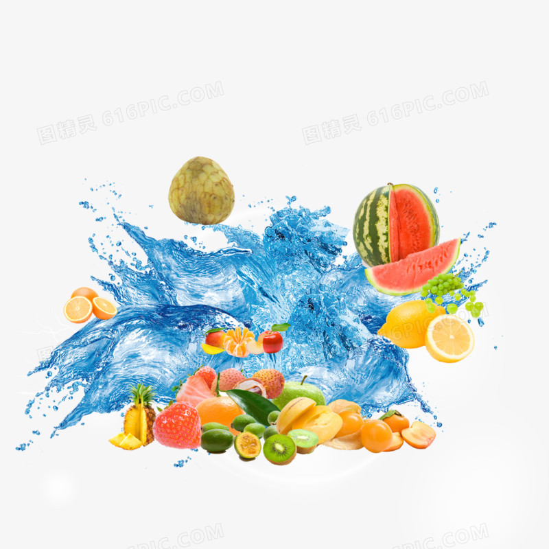 水波和水果