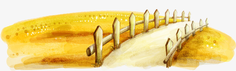 黄色道路