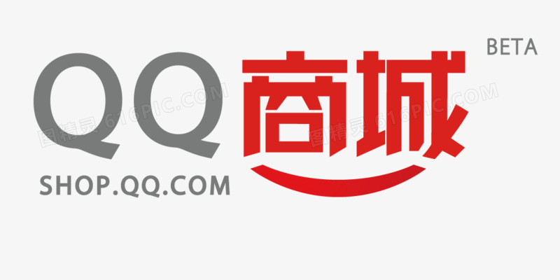 QQ商城标志矢量图