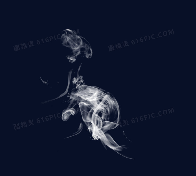 白色烟雾
