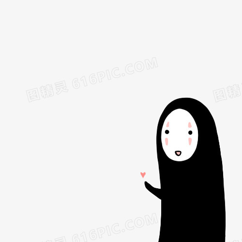卡通无脸人