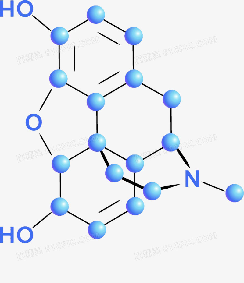 医疗分子结构图图片[