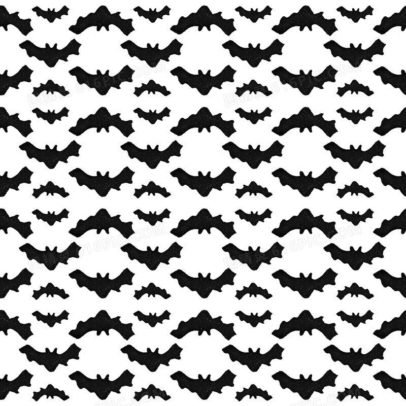 几何蝙蝠纹样图片